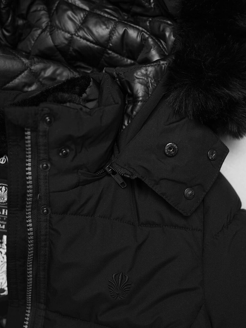 Dámská Bunda Černá OZONEE O/W377Z