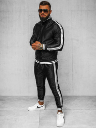 Pánská Tepláková Souprava Černá OZONEE O/3C103/9