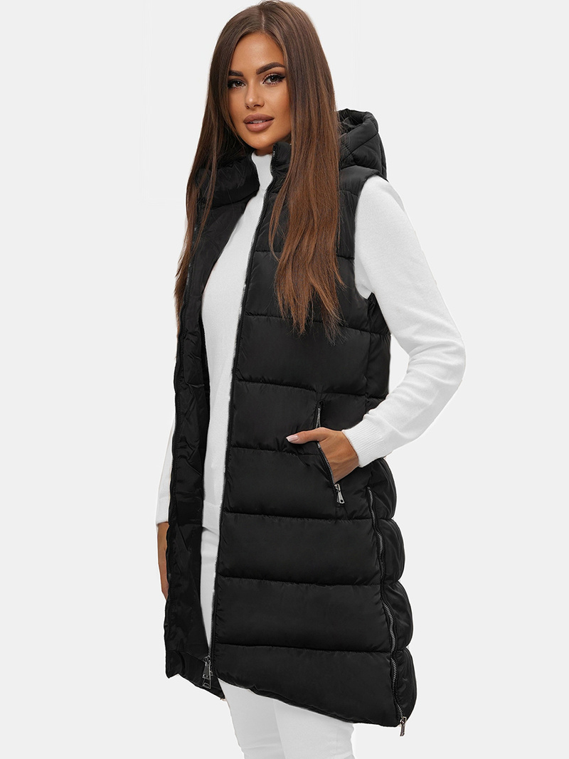 Dámská vesta černá OZONEE O/81261