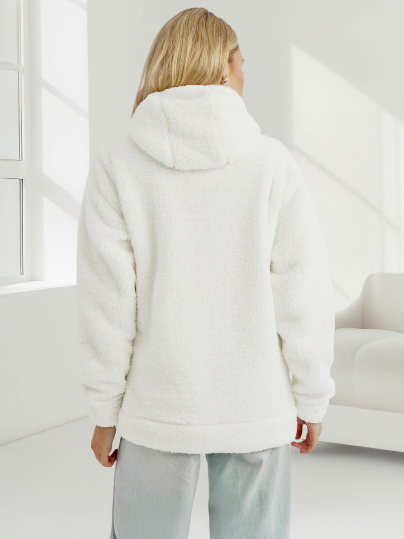 Dámská Mikina Bílá OZONEE JS/HH192/1