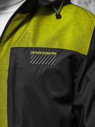 Pánská Bunda Černá OZONEE JS/22M311/392