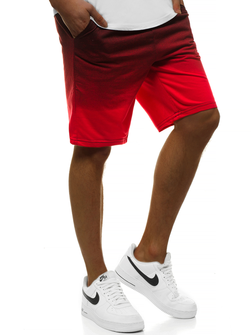 Pánské kraťasy Červené OZONEE JS/KK300123/20