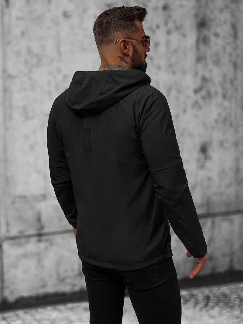 Pánská Bunda Černá OZONEE JS/HM144/1