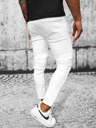 Pánské Džíny Bílé OZONEE E/5391/01