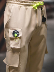 Pánské Chino Kalhoty Béžové OZONEE O/CP149Z