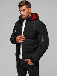 Pánská Bunda Černá OZONEE JS/31M5003/B