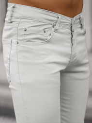 Pánské Džíny Šedé OZONEE E/5194/01