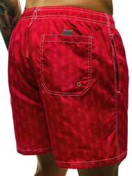 Pánské koupací šortky Červené OZONEE JS/ST021