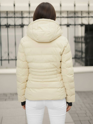 Dámská Bunda Ecru OZONEE JS/M769/281Z
