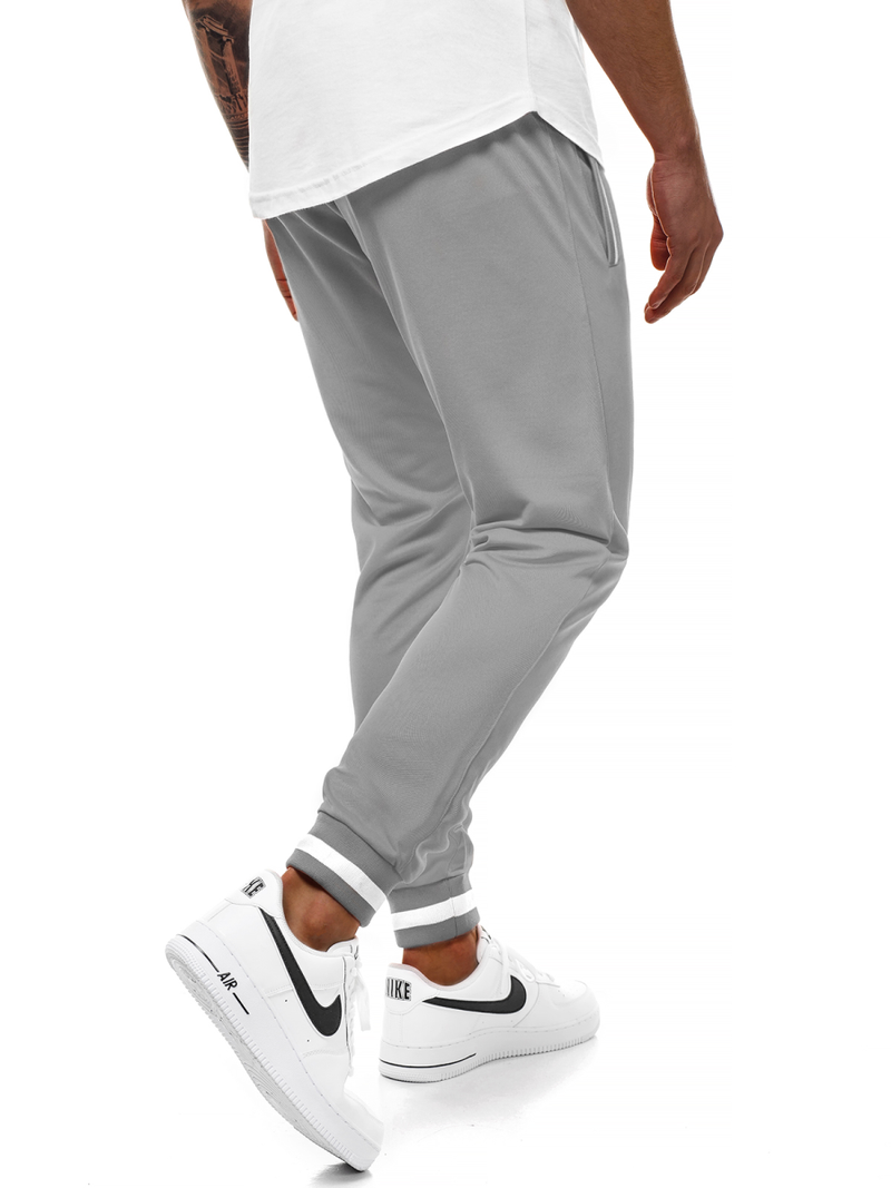 Pánské tepláky Šedé OZONEE A/2134