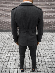 Pánský Kabát Antracit OZONEE O/5627