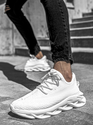 Pánské Sneakery Bílé OZONEE B/2051/20