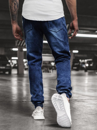 Pánské Kalhoty Jogger Modré OZONEE JS/KK1062