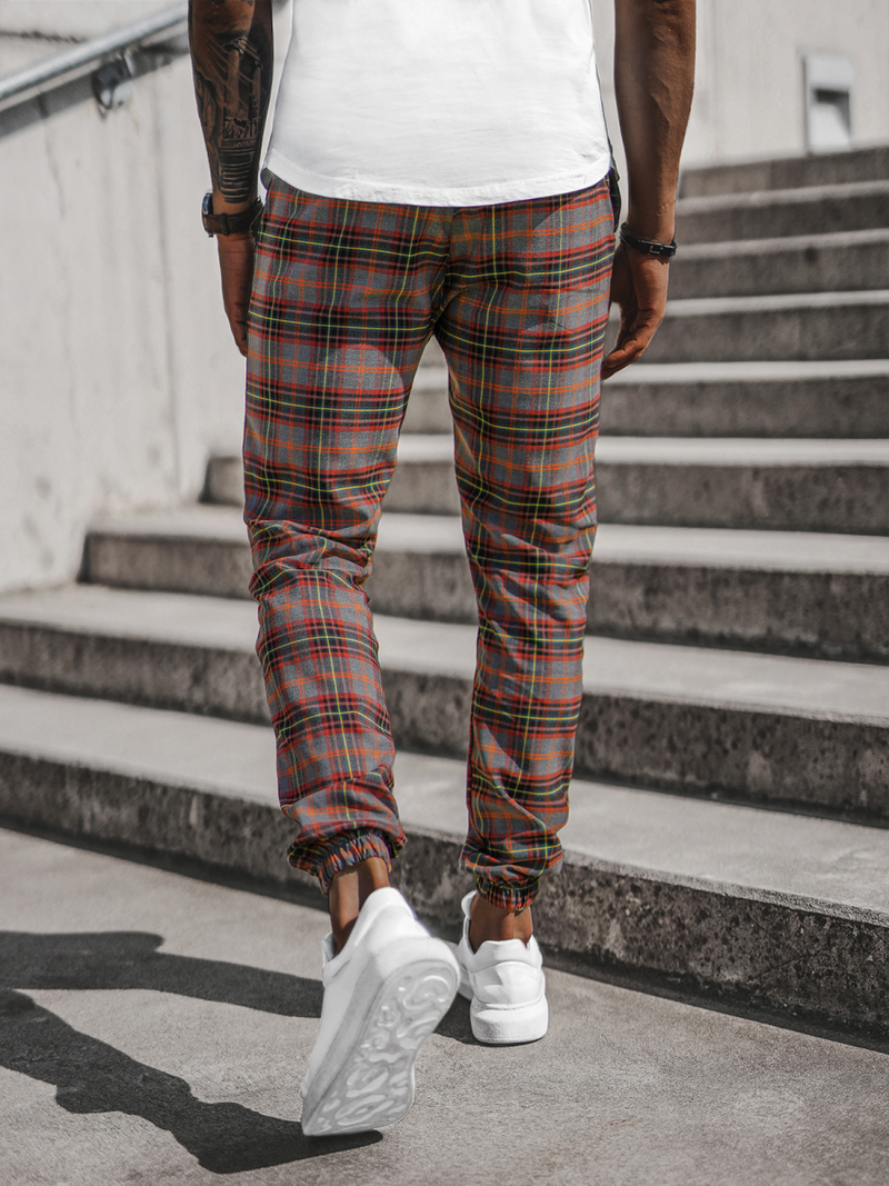 Pánské Chino Kalhoty Barevné OZONEE DJ/2284/22Z