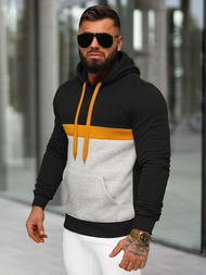 Pánská Mikina Černá OZONEE JS/8B1319/3