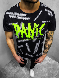 Pánské Tričko Černé OZONEE JS/KS1998Z