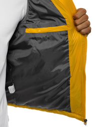 Pánská Vesta Žlutá OZONEE N/6105Z