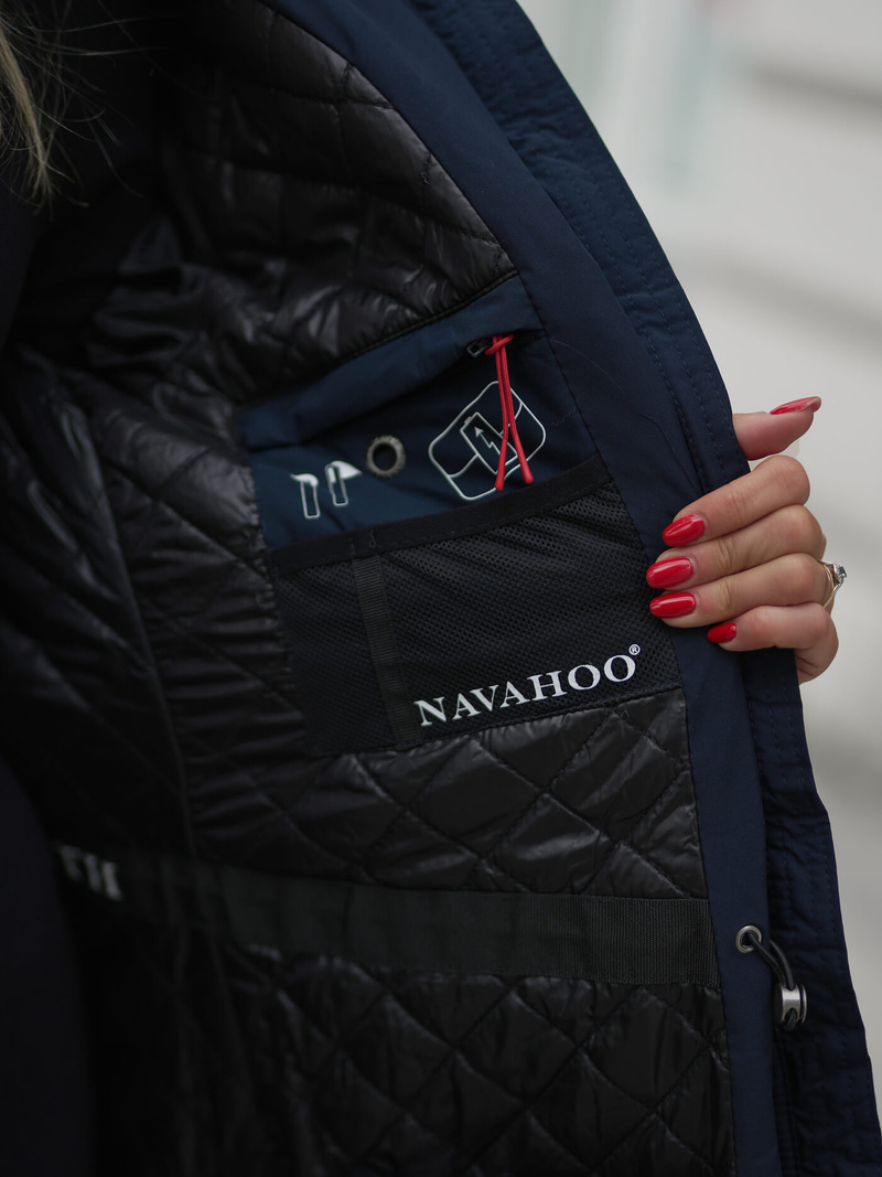 Dámská Bunda Námořnická Modřá OZONEE O/W377