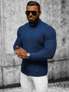 Pánský Svetr Námořnické Modré OZONEE NB/MM6020/6