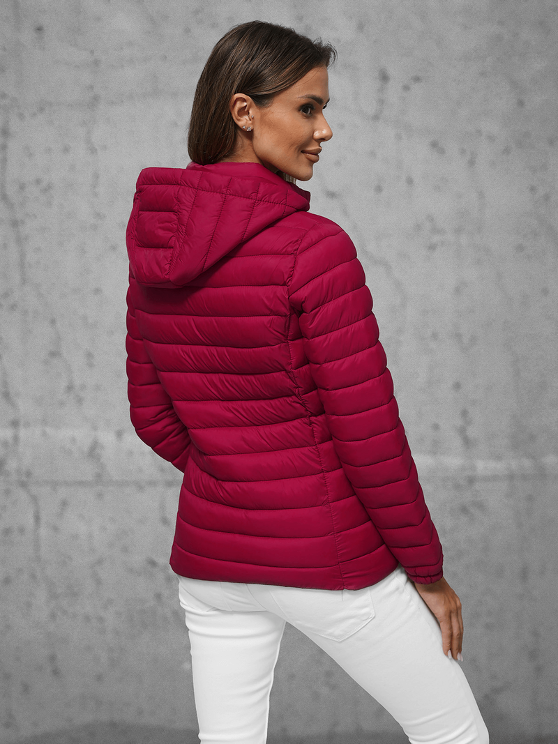 Dámská Bunda Vínová OZONEE JS/16M9101/06