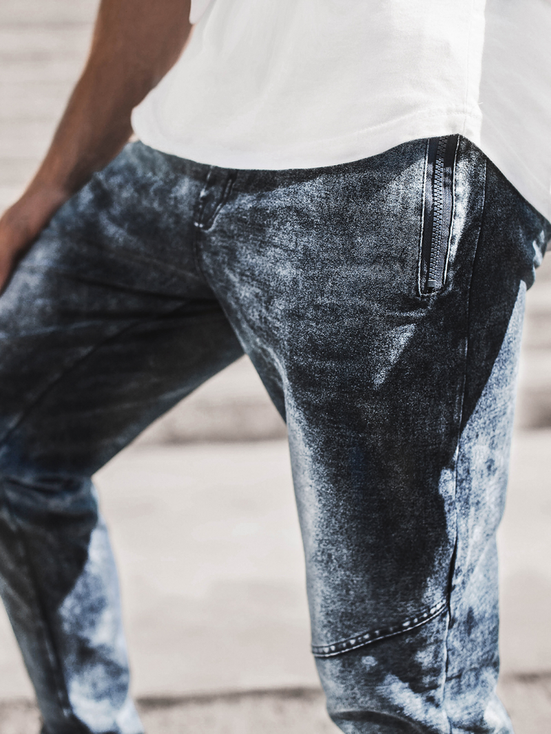 Pánské Kalhoty Jogger Modré OZONEE JS/KK1027