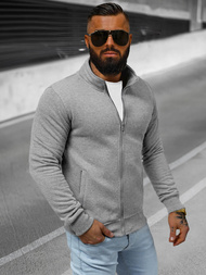 Pánská Mikina Šedá OZONEE JS/2002Z