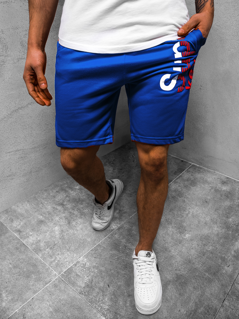 Pánské Krátké Kalhoty Modré OZONEE JS/NP01