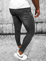 Pánské Džíny Černé OZONEE O/MB463