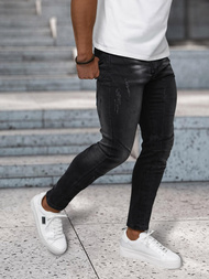 Pánské Džíny Černé OZONEE NB/MP0025NZ