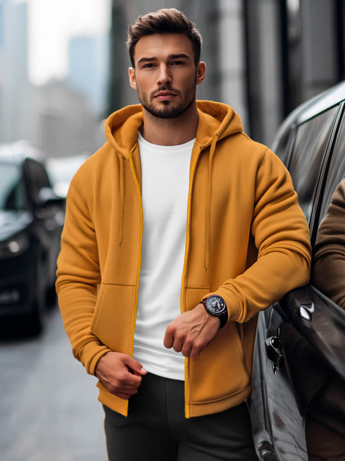 Pánská Mikina Camelová OZONEE JS/2008Z