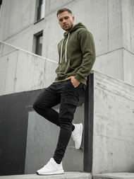 Pánská Mikina Khaki OZONEE O/G3065