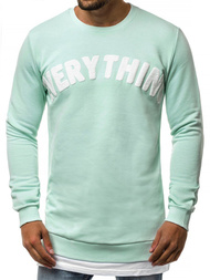 Pánská Mikina Mentolová OZONEE B/181905