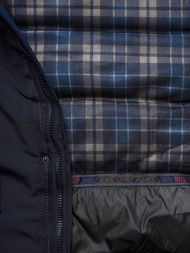 Pánská Zimní Bunda Námořnická Modřá OZONEE JS/5M718/215