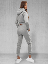 Dámská dvoudílná tepláková souprava Šedá OZONEE JS/8C67/2Z