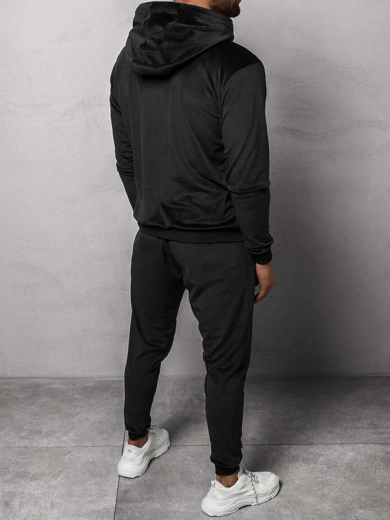 Pánská Tepláková Souprava Černá OZONEE O/12128