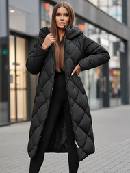 Dámská Bunda Černá OZONEE JS/5M3173/392Z