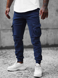 Pánské Kalhoty Jogger Námořnické Modré OZONEE NB/MP0105BS