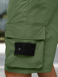 Pánské kraťasy khaki OZONEE JS/27K6538/60