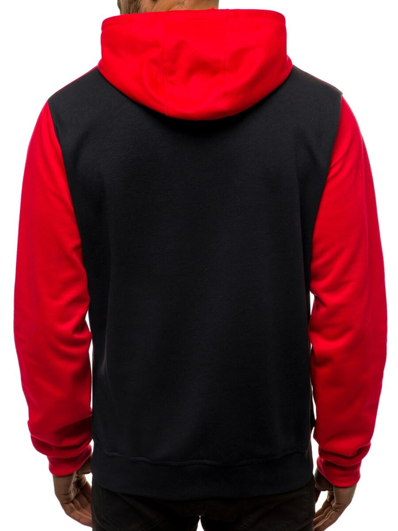 Pánská Mikina Černá OZONEE JS/JZ11059