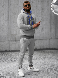 Pánská Tepláková Souprava Šedá OZONEE JS/8C59/2