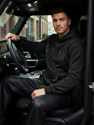 Pánská Mikina Černá OZONEE JS/8B1990/3