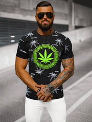 Pánské Tričko Černé OZONEE O/T139/3