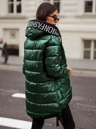 Dámská Bunda Zelené OZONEE JS/5M3188/238Z