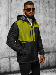 Pánská Bunda Černá OZONEE JS/22M311/392