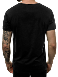 Pánské Tričko Černé OZONEE JS/KS2015