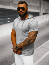 Pánské Tričko Šedý OZONEE JS/8T89/2