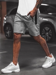 Pánské Kraťasy Šedé OZONEE O/WW20013/2