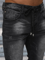 Pánské Džíny Černé OZONEE NB/MP0063/1N