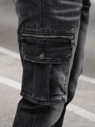 Pánské Džíny Jogger Černé OZONEE NB/MP0108N