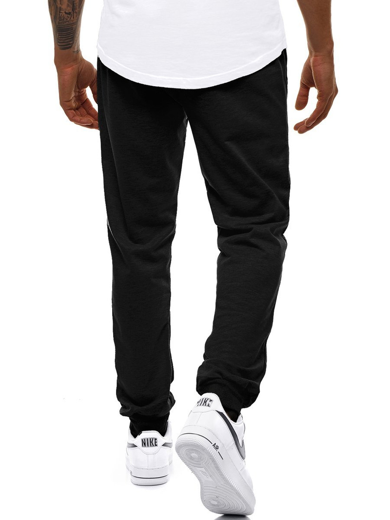 Pánské Tepláky Černé OZONEE JS/HH02